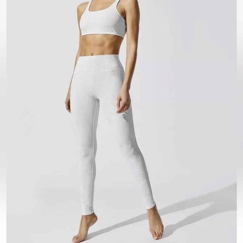 ALO YOGA Vapor High-Waist Leopard-Print Leggings